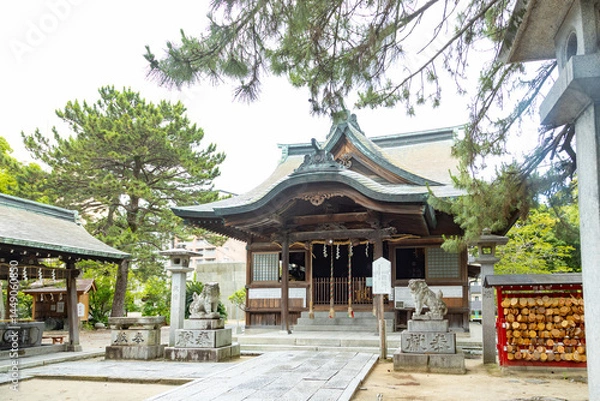 Obraz 鳥飼八幡宮　本殿