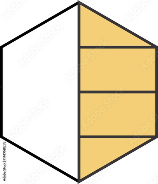 Obraz Geometric Abstract Minimalist Element