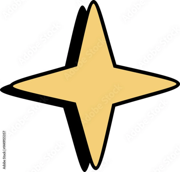 Obraz Retro Shape Element Set