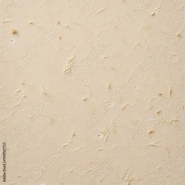 Fototapeta Old brown recycle cardboard paper texture sand cream color pastel background. Generative ai