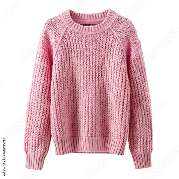 Obraz red sweater isolated on white