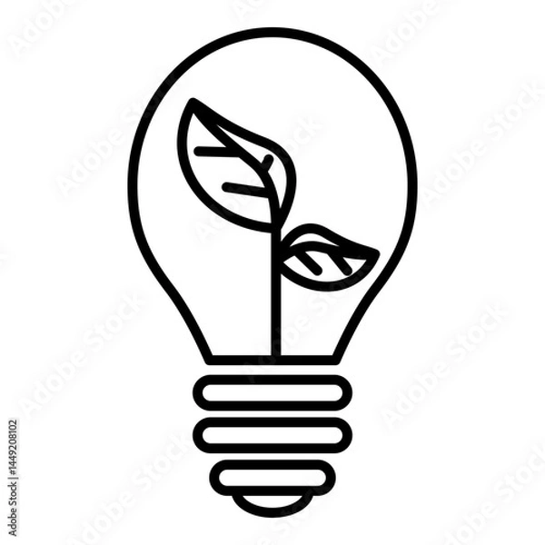 Obraz Energy Saver Icon