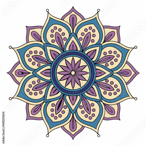 Fototapeta mandala design