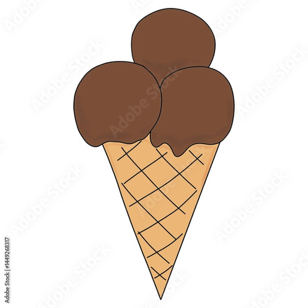 Obraz Sweet Ice Cream