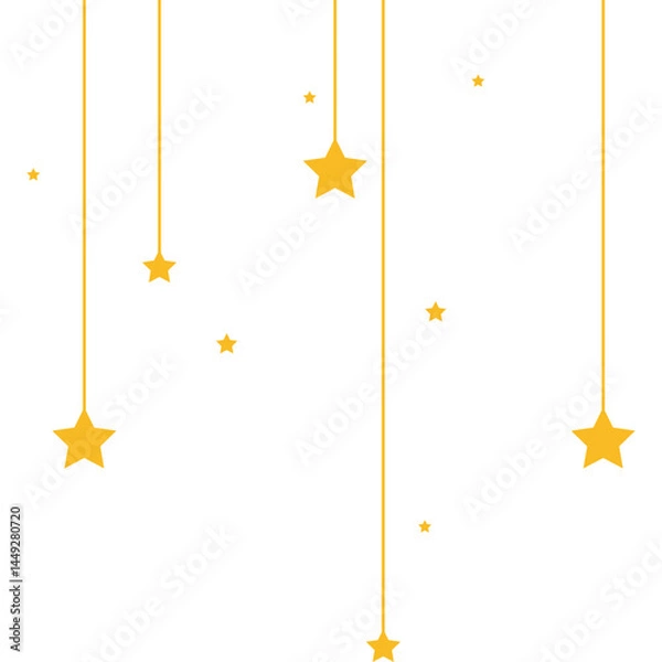 Obraz New Year Sparkle Star Decoration