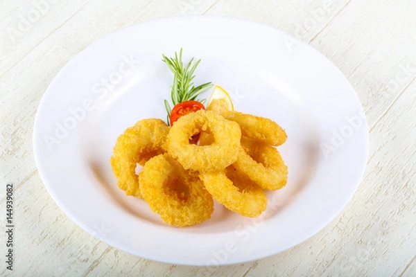 Fototapeta Calamari rings
