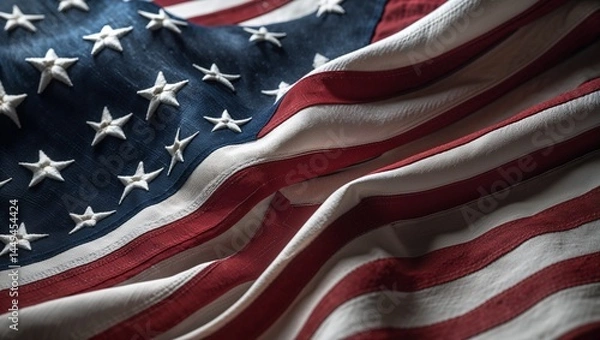 Obraz american flag background