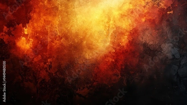 Obraz Fiery, dynamic abstract background