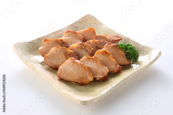 Obraz スライスした焼豚