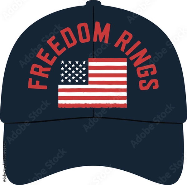 Fototapeta 4th of July design.