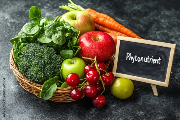 Fototapeta natural chemicals produced by plants  , Generative AI