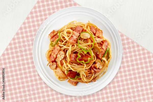 Fototapeta ナポリタンスパゲッティ