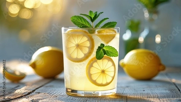 Obraz glass of lemonade