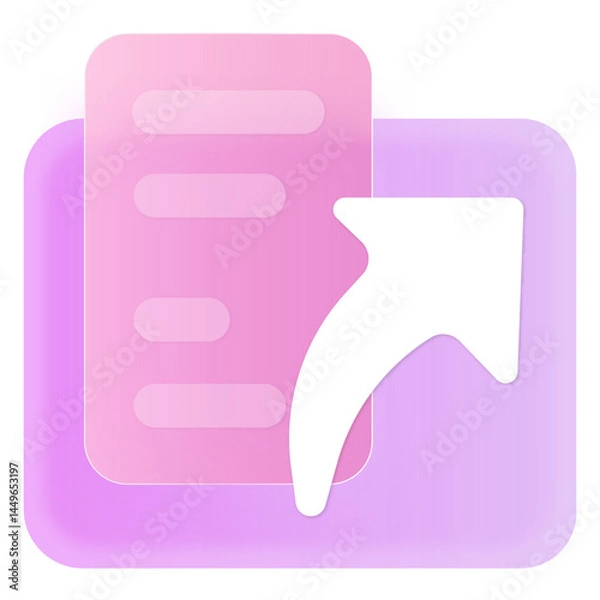 Fototapeta Business Infographic Template Frosted Glass Glasmorphism Style Eps	
