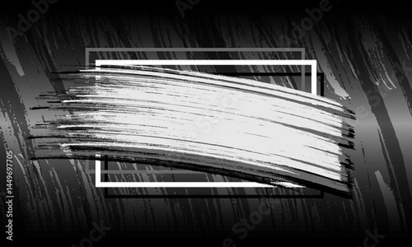 Fototapeta Abstract Grunge Scratch Brush with metal Color Background Effect. Brush Stroke Illustration for Banner, Poster, or Sports event Background. Scratch and Texture Elements For Design
