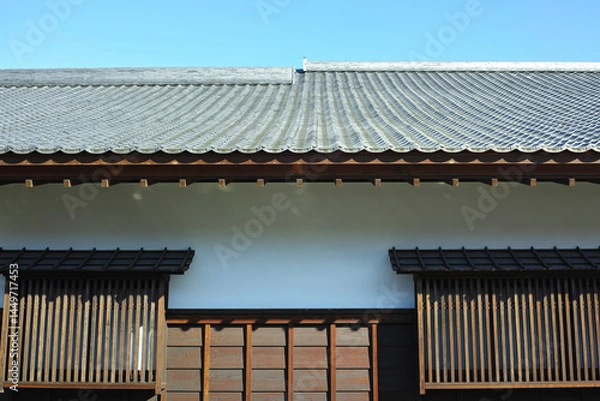 Obraz 城下町の長屋