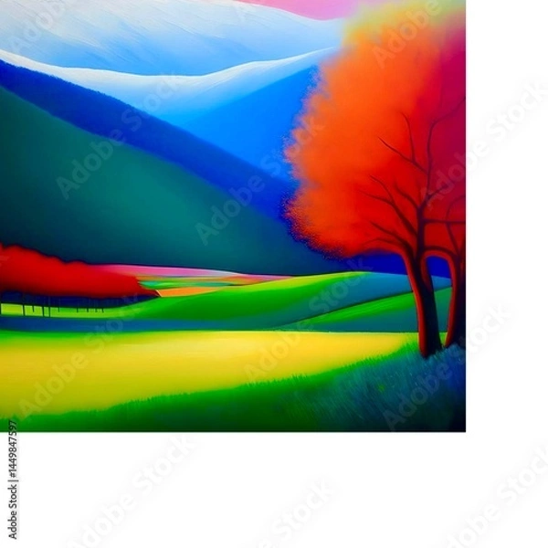 Obraz nature in autumn