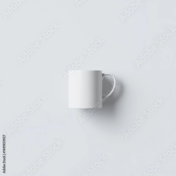 Obraz Top View Ceramic Mug