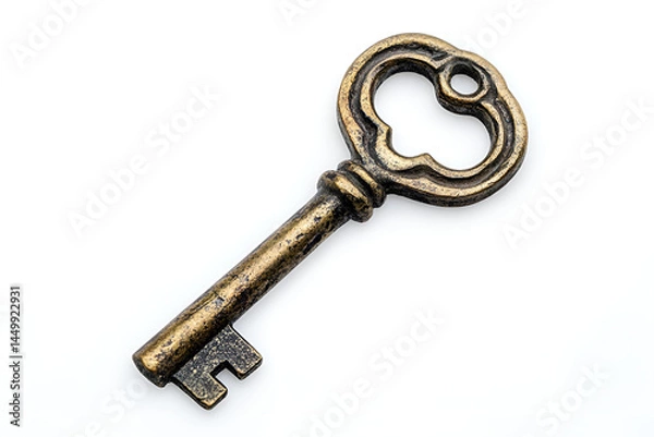 Obraz old iron key
