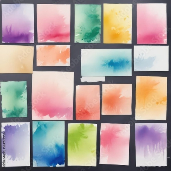 Fototapeta abstract watercolor background