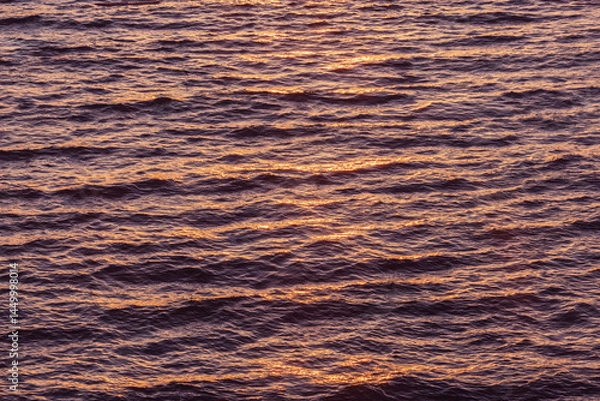 Obraz Water surface background of the ocean.