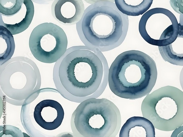 Fototapeta abstract background with circles