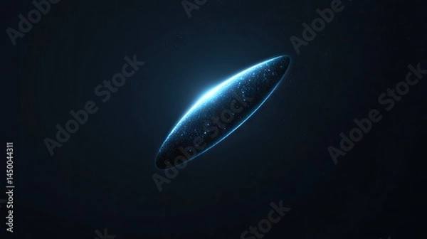 Obraz Mysterious celestial object in deep space.