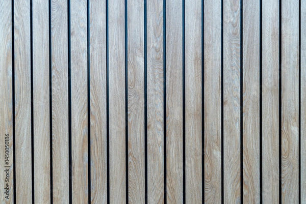 Obraz Wooden vertical planks texture with natural patterns and smooth surface