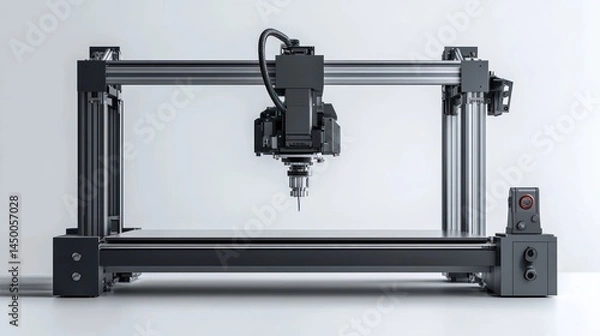 Fototapeta High-Tech 3D Printer: Modern Manufacturing Technology