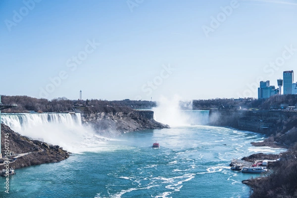 Obraz Niagara falls, Rainbow bridge view