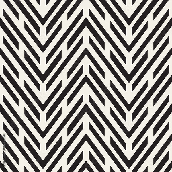 Fototapeta Vector seamless trendy pattern. Modern stylish repeating texture. Repeating geometric lattice
