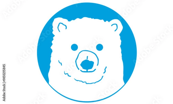 Obraz シロクマのアイコン