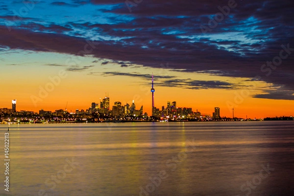 Obraz Skyline at Sunrise
