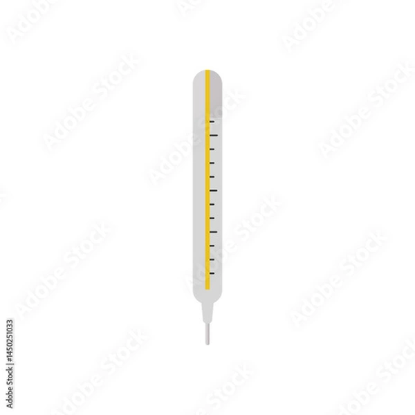 Fototapeta Mercury Thermometer  for Temperature Measuring 