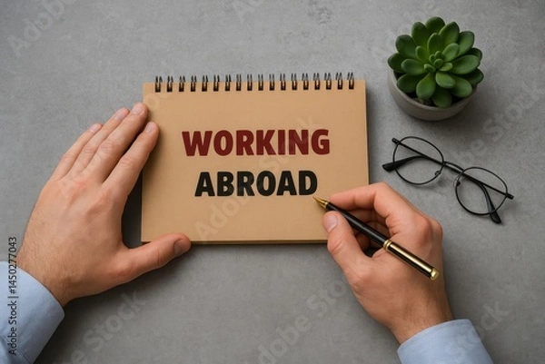 Obraz Planning International Career Working Abroad Overseas Job Search Global Employment Opportunities Professional Development International Relocation New Job Application Advice Tips Guidance Strategies  