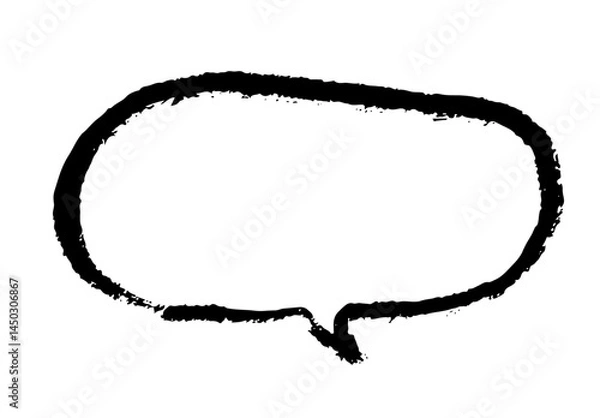 Obraz 毛筆ふきだし