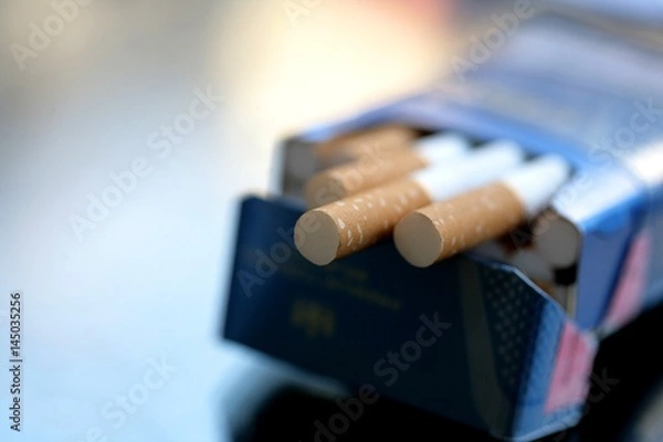 Obraz Cigarettes background.