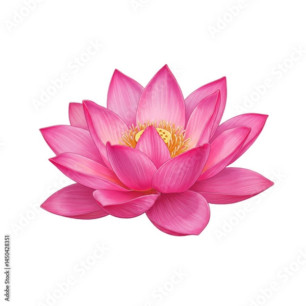 Fototapeta pink lotus flower