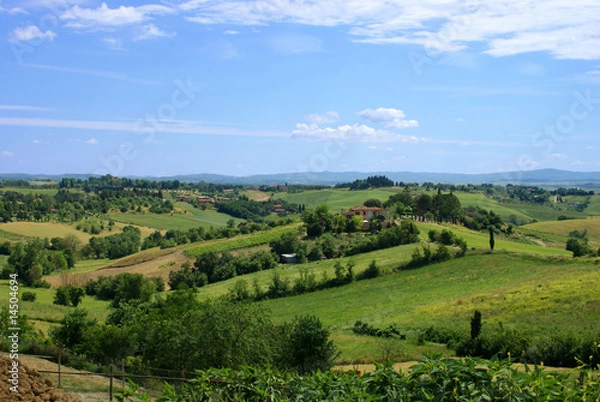 Obraz siena campagna toscana