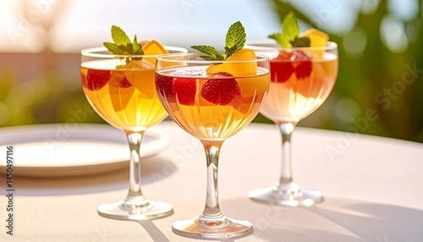 Obraz 美しいフルーツゼリー