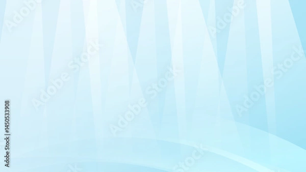 Fototapeta Podium Abstract Light Blue Background with Soft Gradient Overlay for Modern Digital Design, Business Presentation, and Technology Template