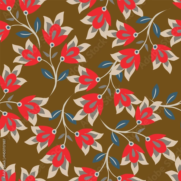 Obraz seamless floral pattern