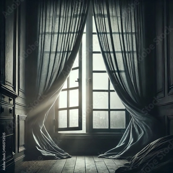 Obraz Closed of mystery or foreboding