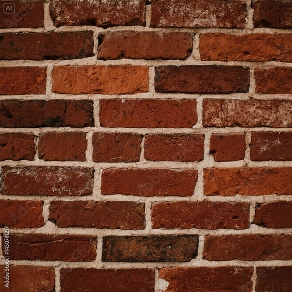 Obraz rustic red and brown brick wall background timeless beauty of rustic brick wall background concept
