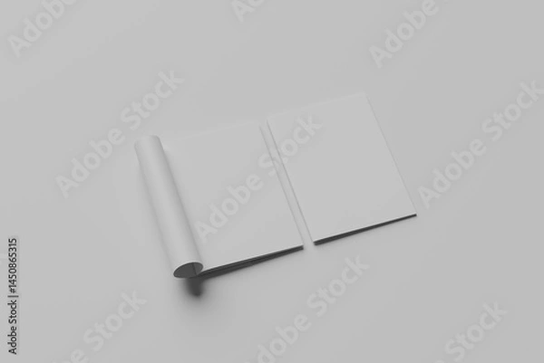 Obraz A4 Catalog Magazine Mockup