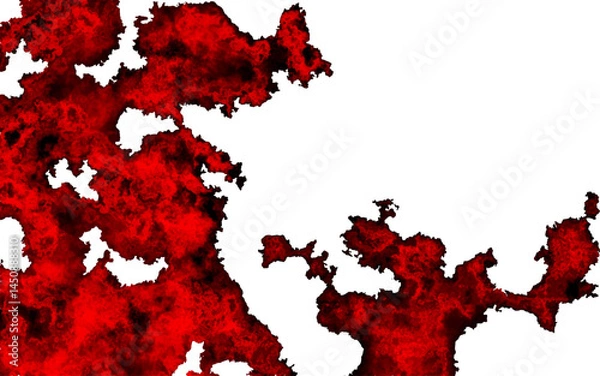 Obraz Grunge Red Vector Texture. Brushed Painted Abstract Background.