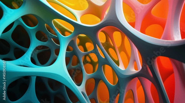 Obraz abstract fractal background
