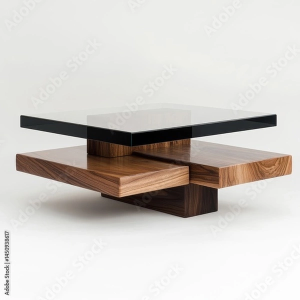 Fototapeta Stylish Modern Coffee Table Design