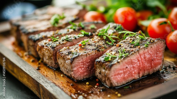Obraz grilled beef steak