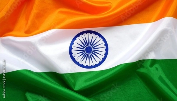 Obraz flag of india waving